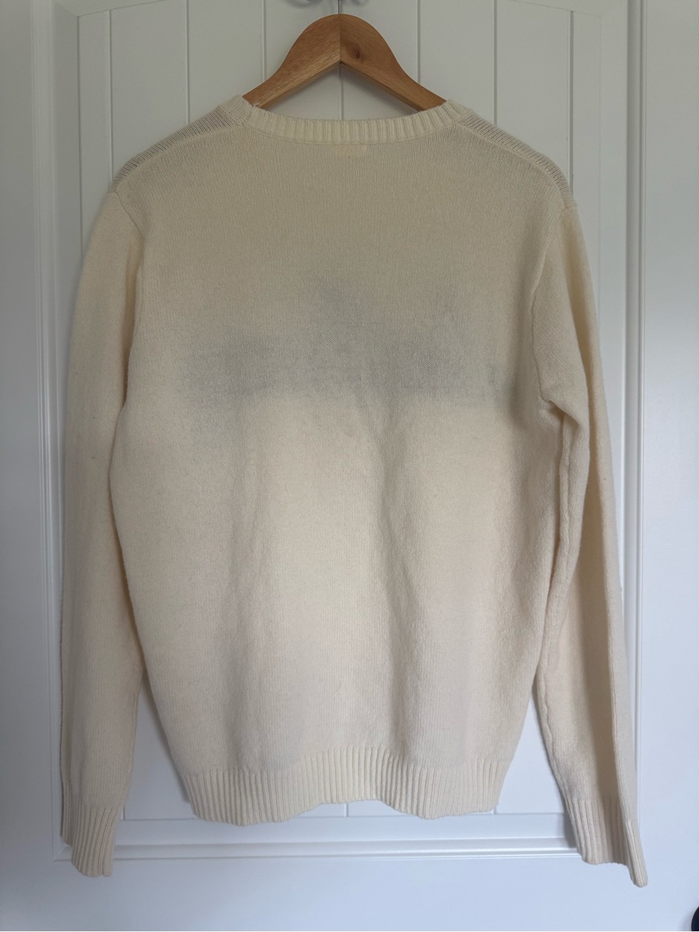 Brandy Melville John Galt St. Moritz Wool Blend Cream Knit Oversized Sweater OS - Picture 6 of 9